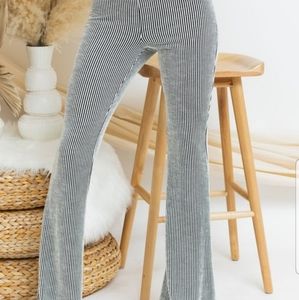 Striped festival pants